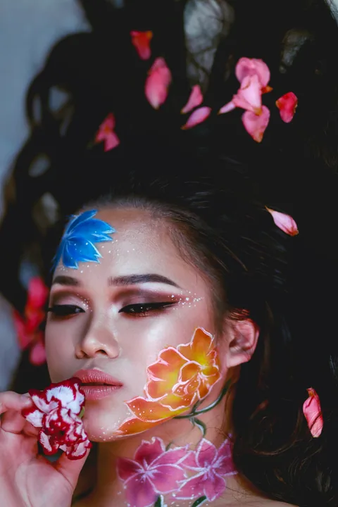 Flores pintadas